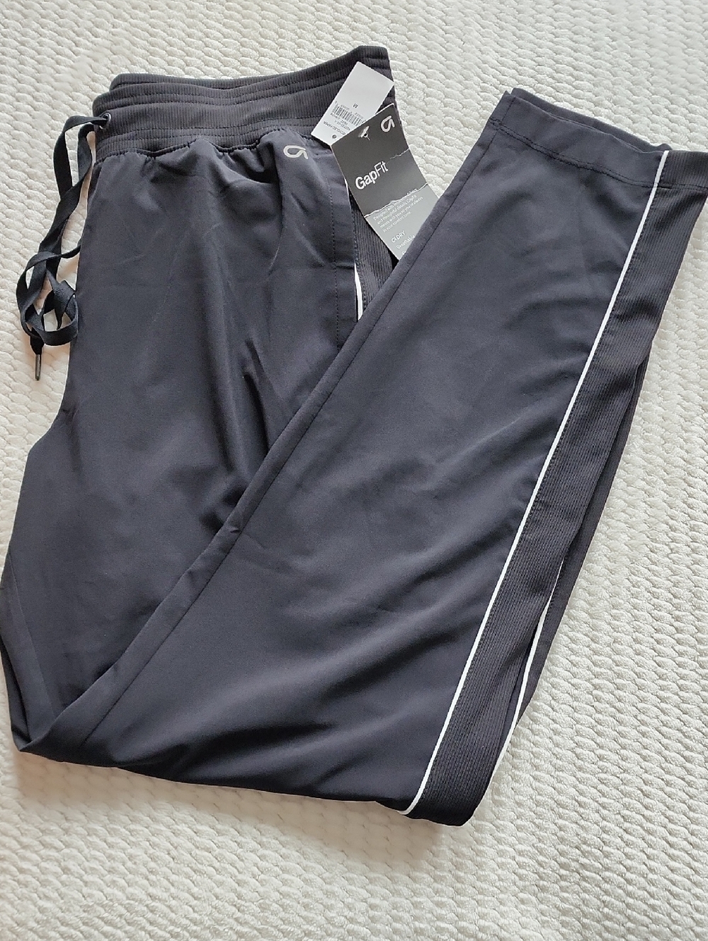 Gap Fit  Black Athletic Track Pants